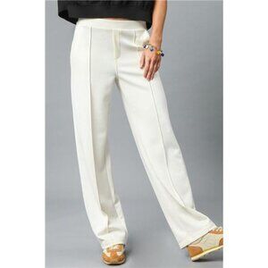 NWT Umgee High Waisted Wide Leg Pants -‎ Ivory